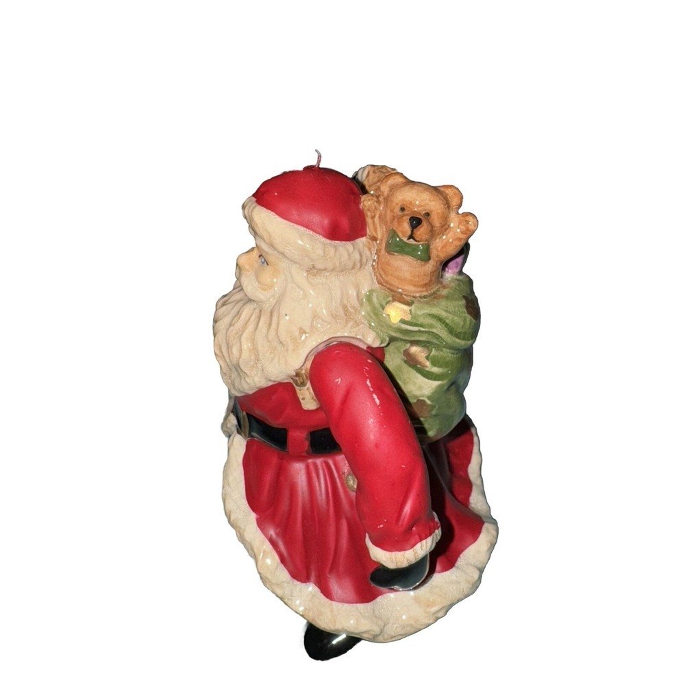 Jointed‎ Dangle Legs Santa Claus Christmas Ornament Vintage - Picture 5 of 8